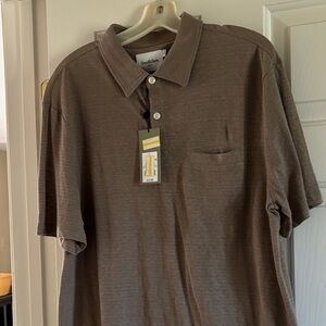 Goodfellow & Co Men's Dark Brown Polo Shirt